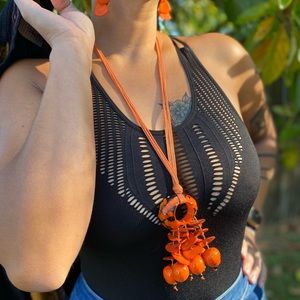Bombona seed & Tagua Nut jewelry